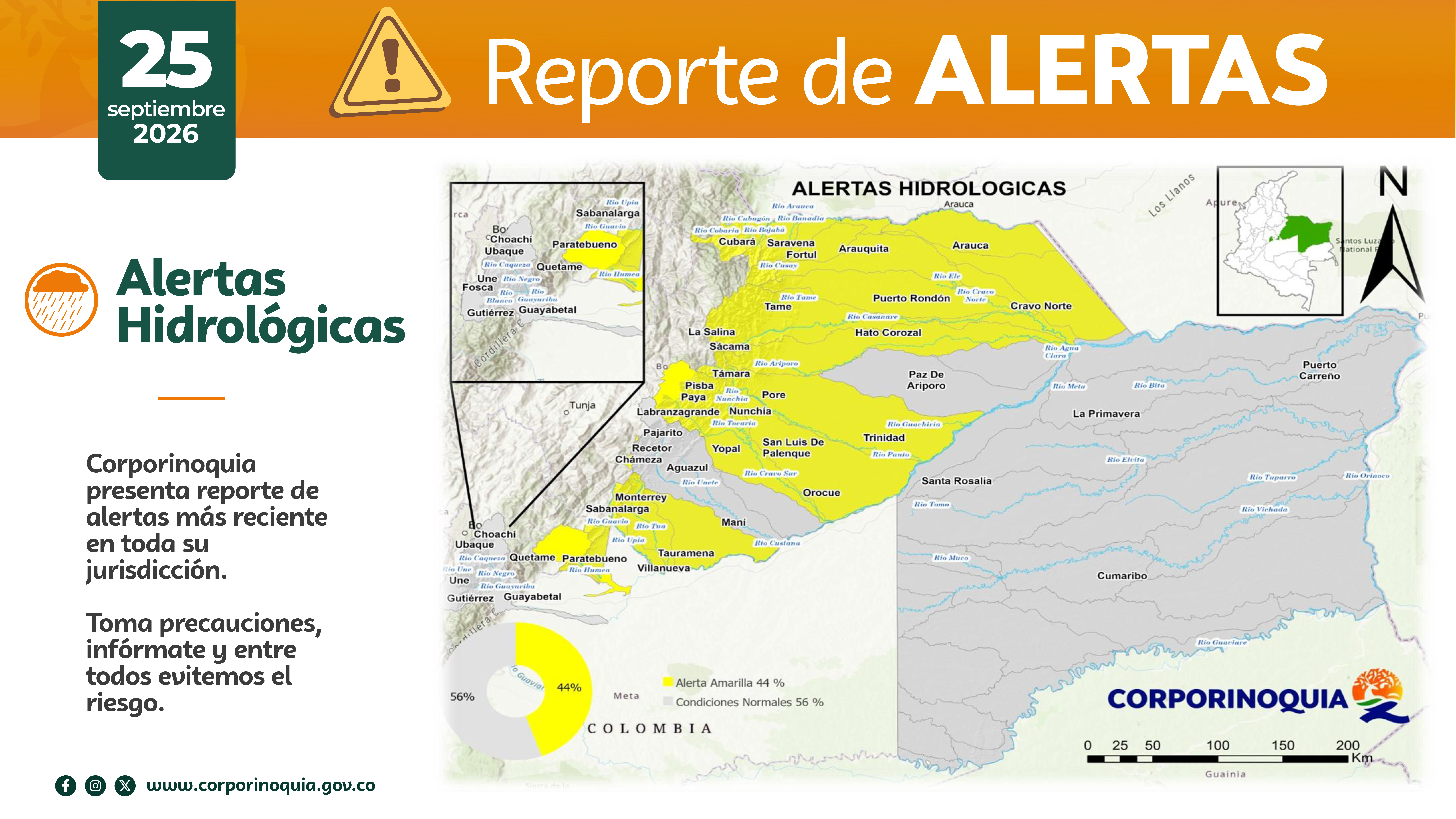  El IDEAM mantiene vigilancia por incendios forestales en la jurisdicción de Corporinoquia